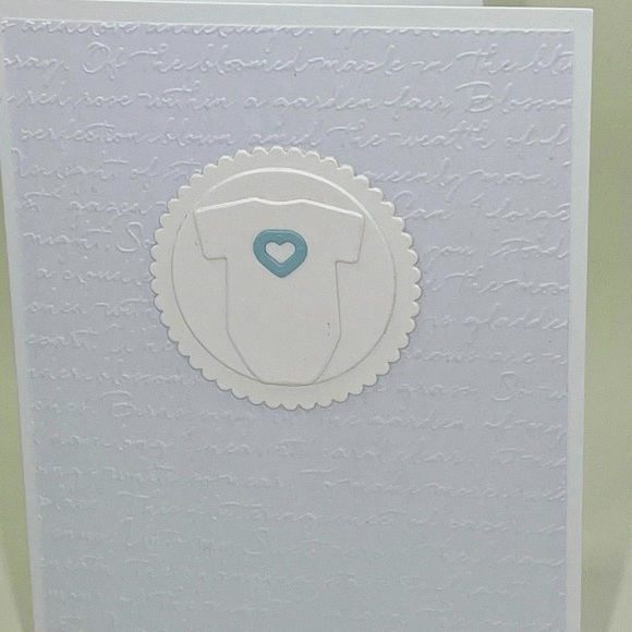 10 Fancy Handmade Stampin' Up! Welcome Baby Cards w/free ship - Picture 7 of 9